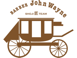 Barber JOHN WAYNE ロゴ